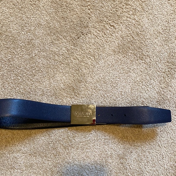 Burberry Reversible Plaque Belt - Picture 1 of 4